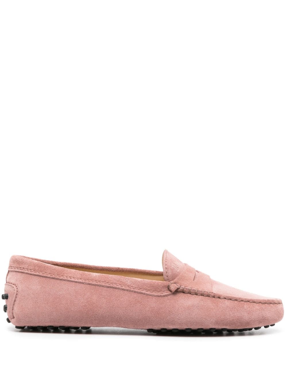 Tod's Gommino Driving suede penny loafers - Pink von Tod's