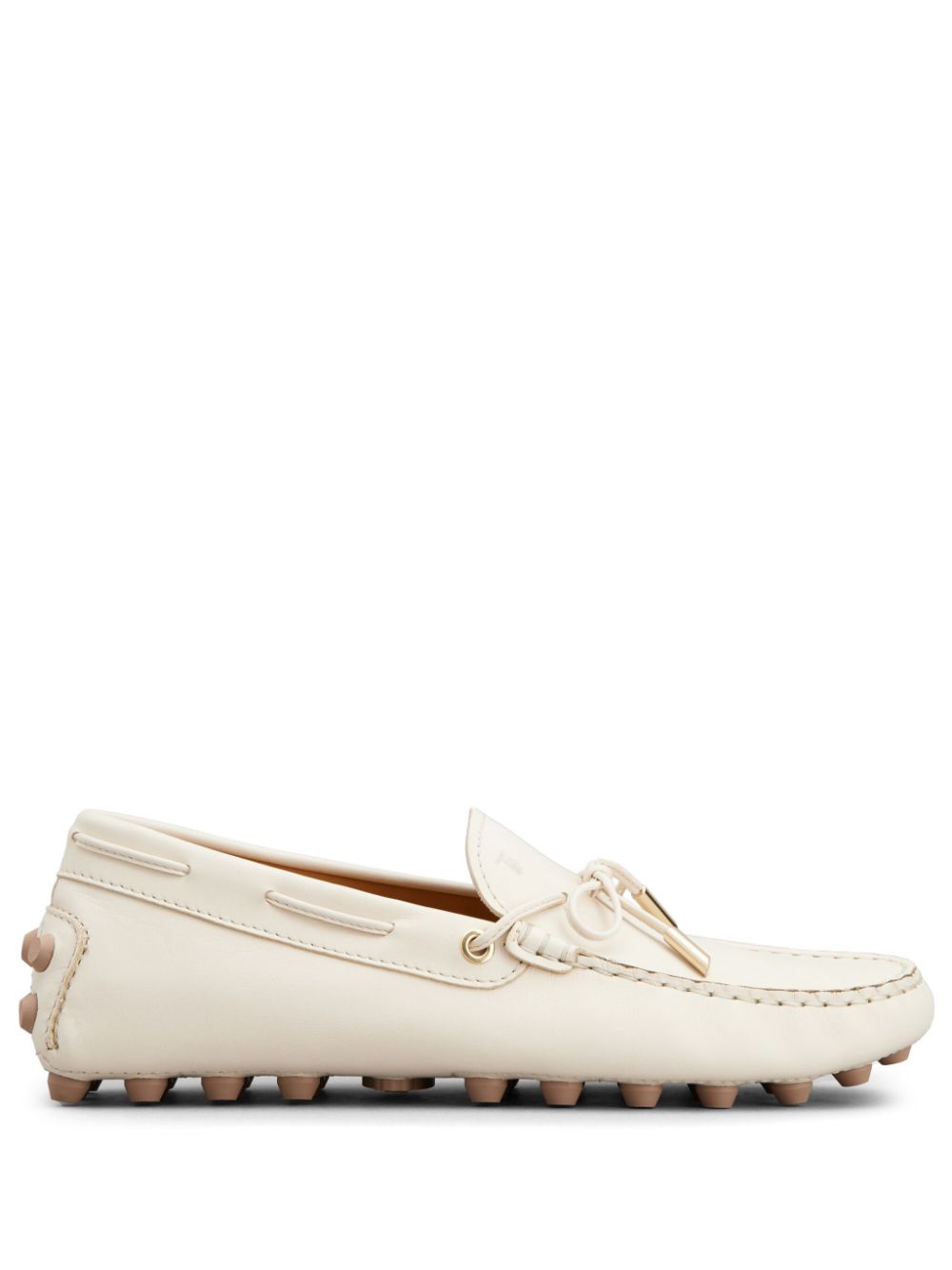 Tod's Gommino Macro 52k leather loafers - Neutrals von Tod's