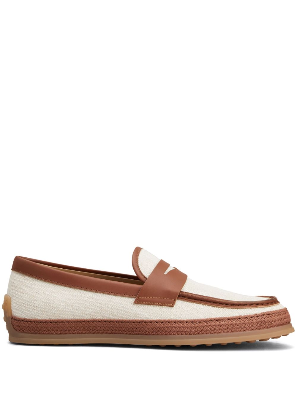 Tod's Gommino colour block loafers - Neutrals von Tod's