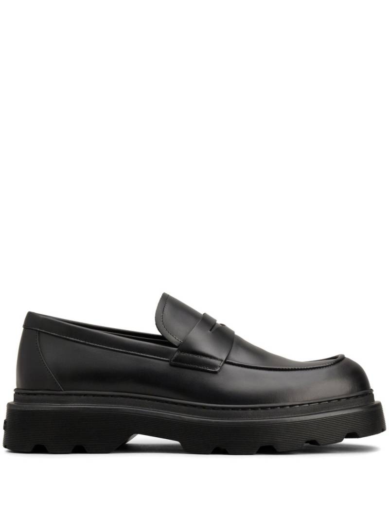 Tod's Gommino leather loafers - Black von Tod's