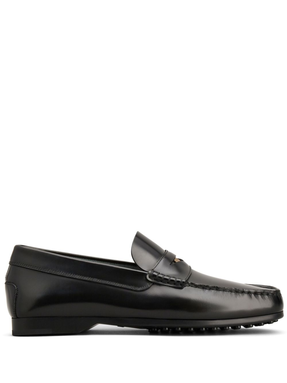 Tod's Gommino leather loafers - Black von Tod's