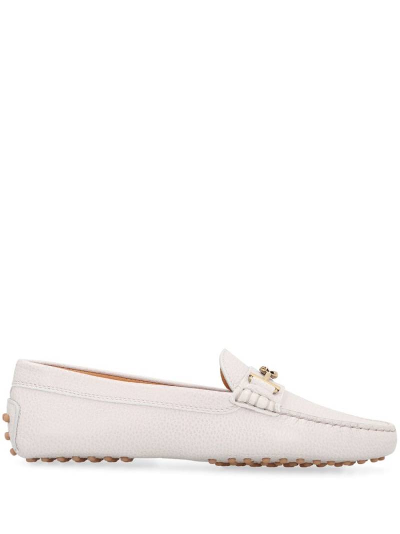 Tod's Gommino loafers - White von Tod's