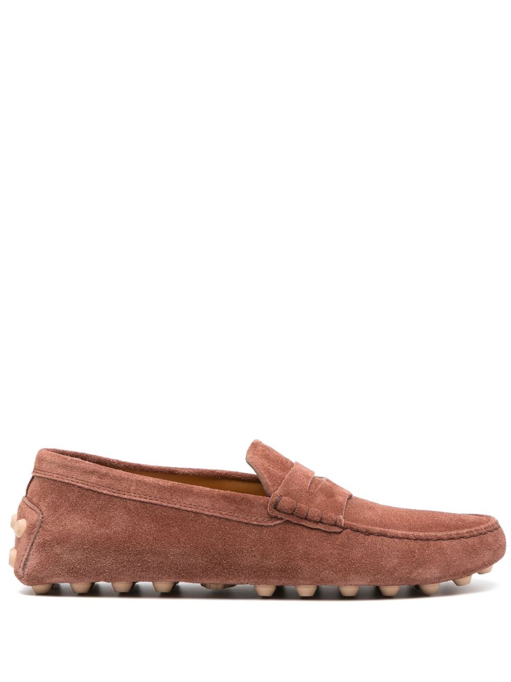 Tod's Gommino suede driving shoes - Brown von Tod's