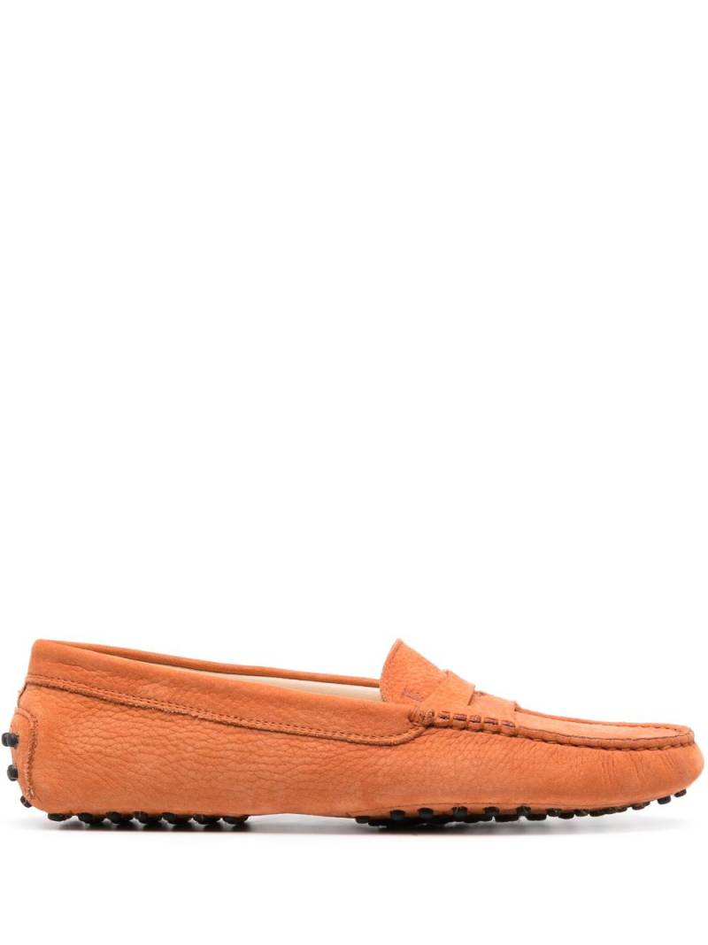 Tod's Gommino suede loafers - Orange von Tod's