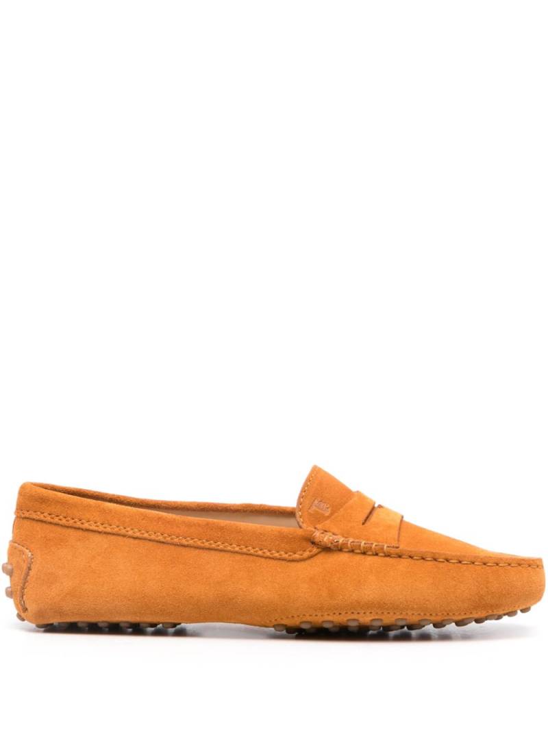 Tod's Gommino suede loafers - Orange von Tod's