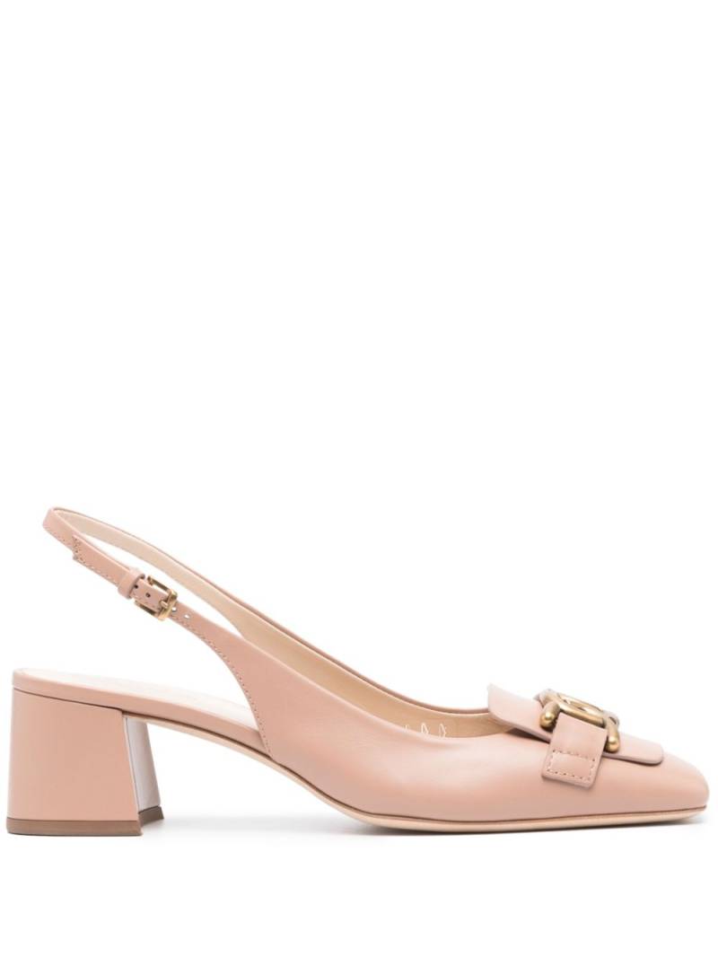 Tod's Kate 50mm slingback pumps - Neutrals von Tod's