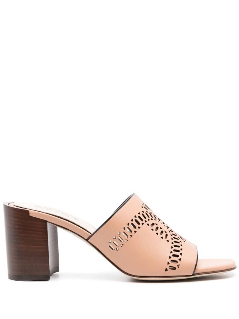 Tod's Kate 75mm mules - Pink von Tod's