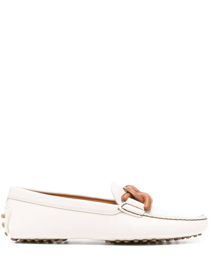 Tod's Kate Gommino driving loafers - Neutrals von Tod's