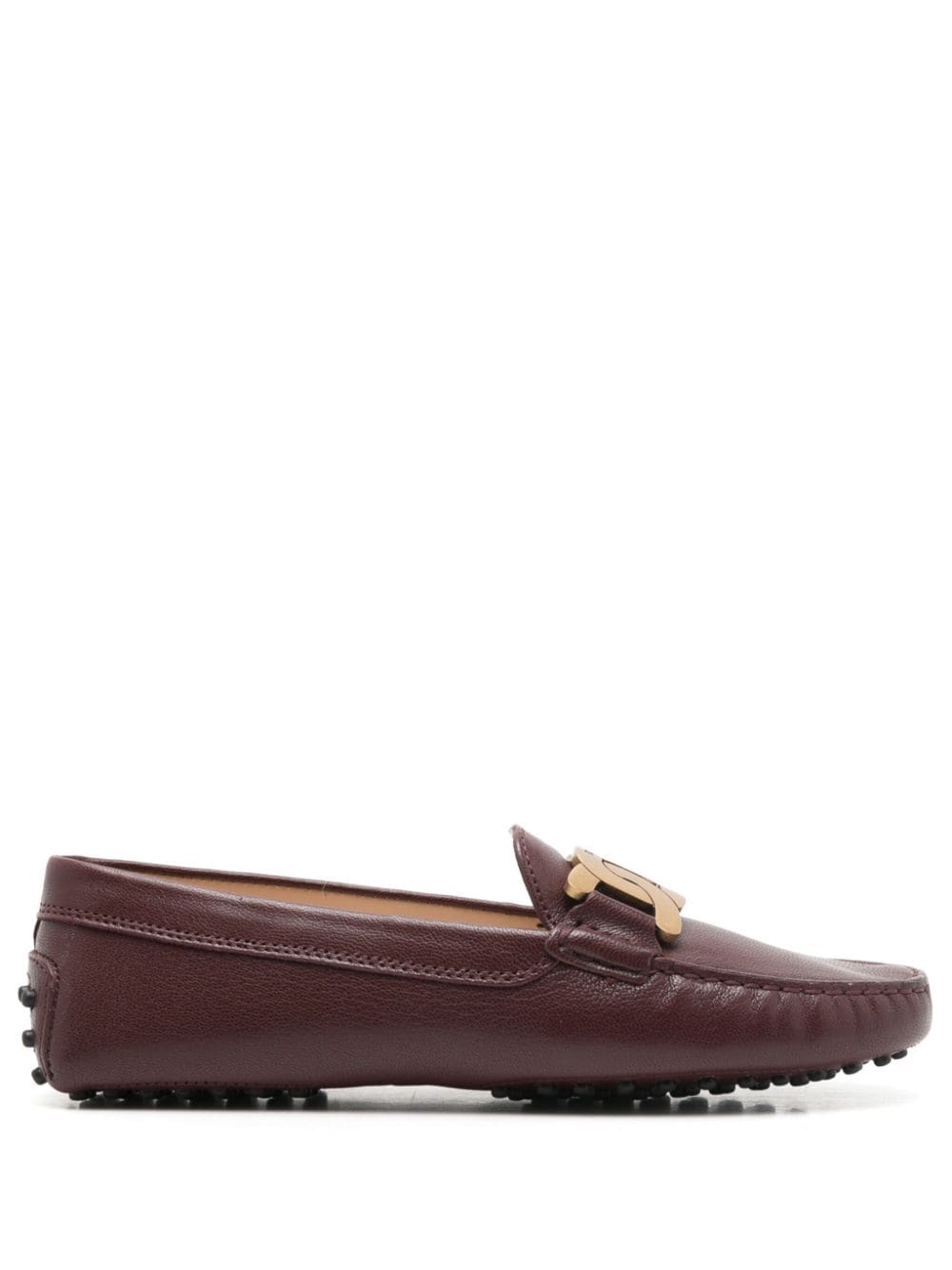 Tod's Kate Gommino leather loafers - Red von Tod's