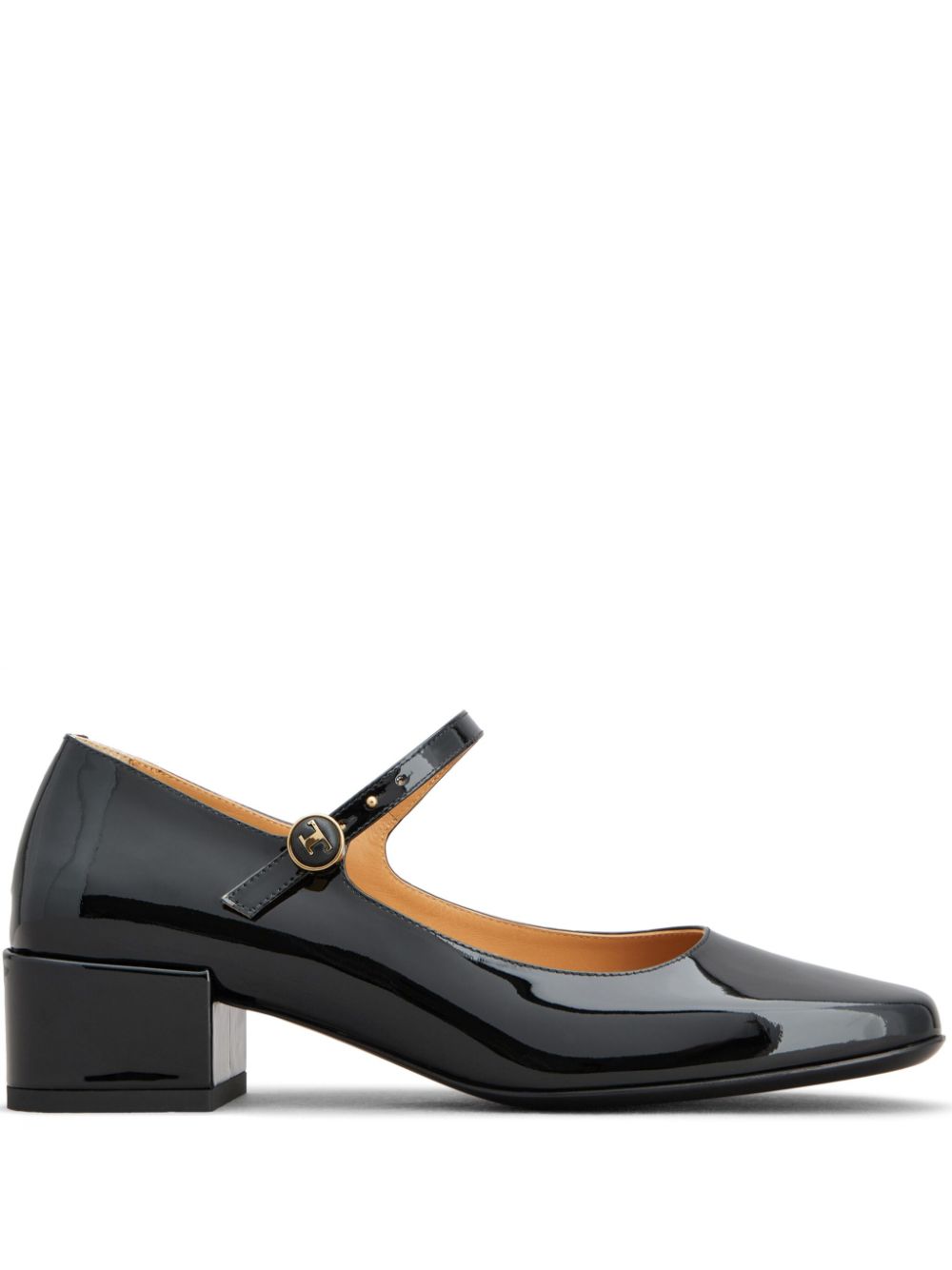 Tod's Mary Jane patent-finish pumps - Black von Tod's