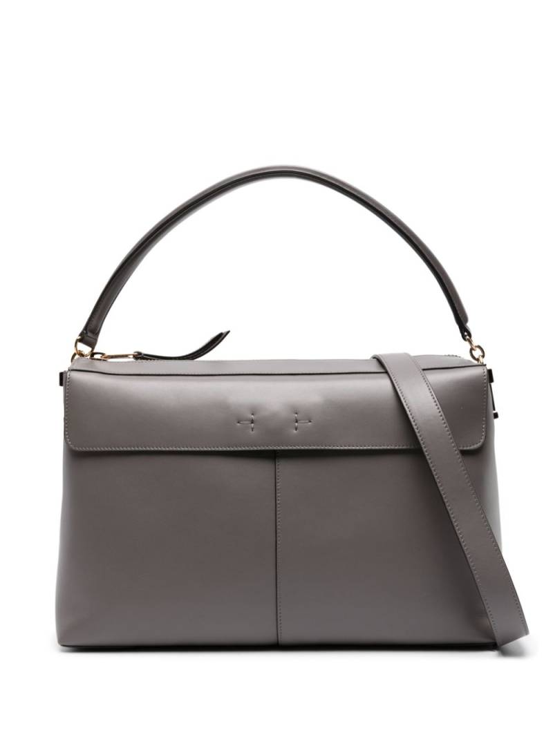 Tod's T-Case Boston leather shoulder bag - Grey von Tod's