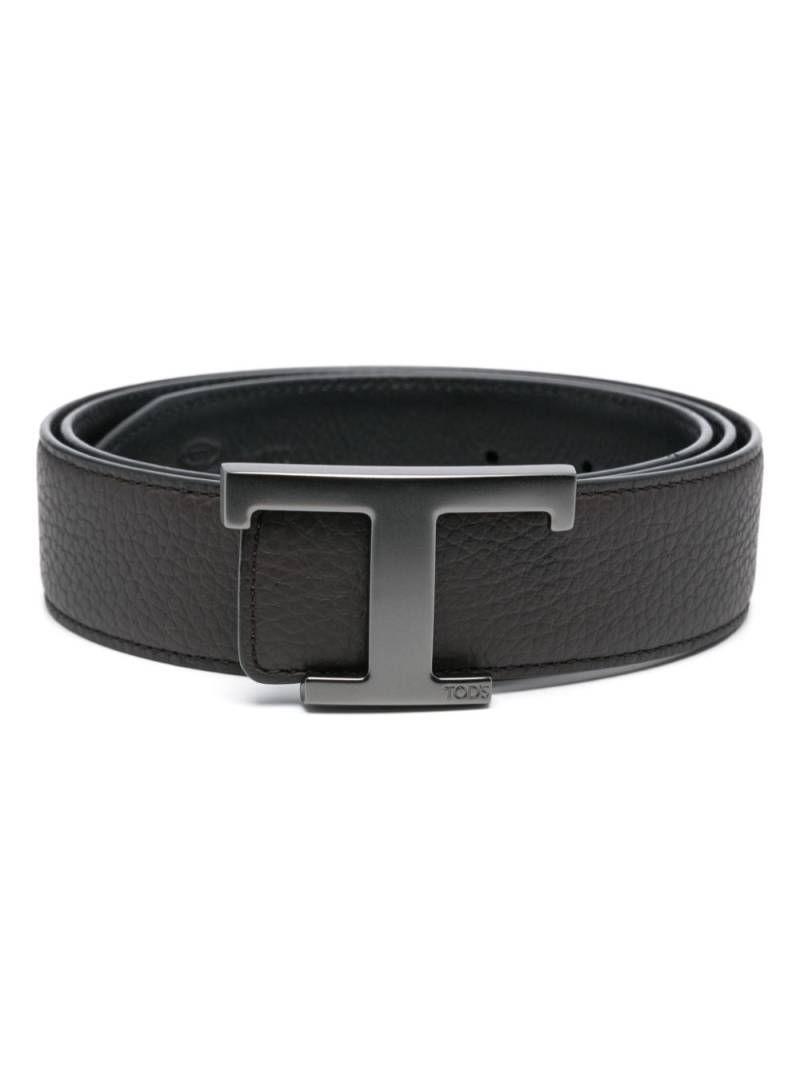 Tod's T Timeless belt - Brown von Tod's