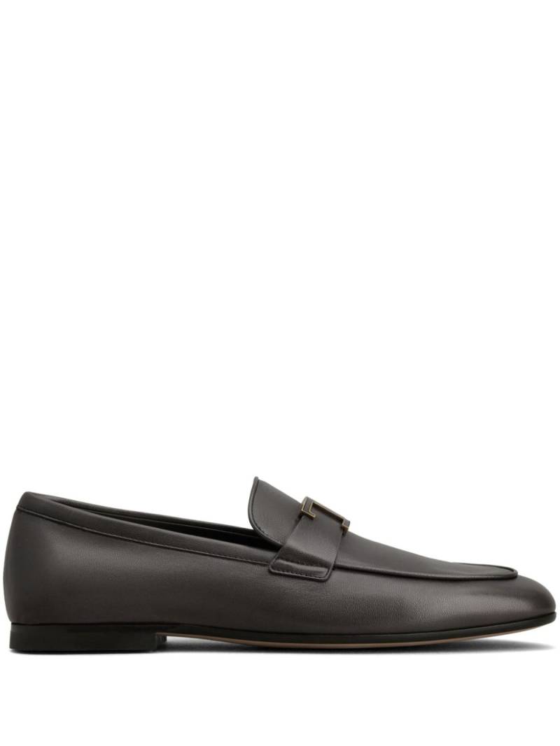 Tod's T Timeless leather loafers - Grey von Tod's