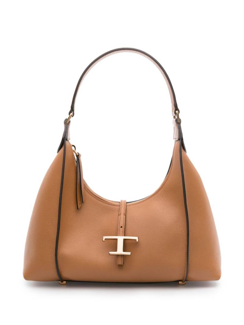 Tod's T Timeless leather shoulder bag - Neutrals von Tod's