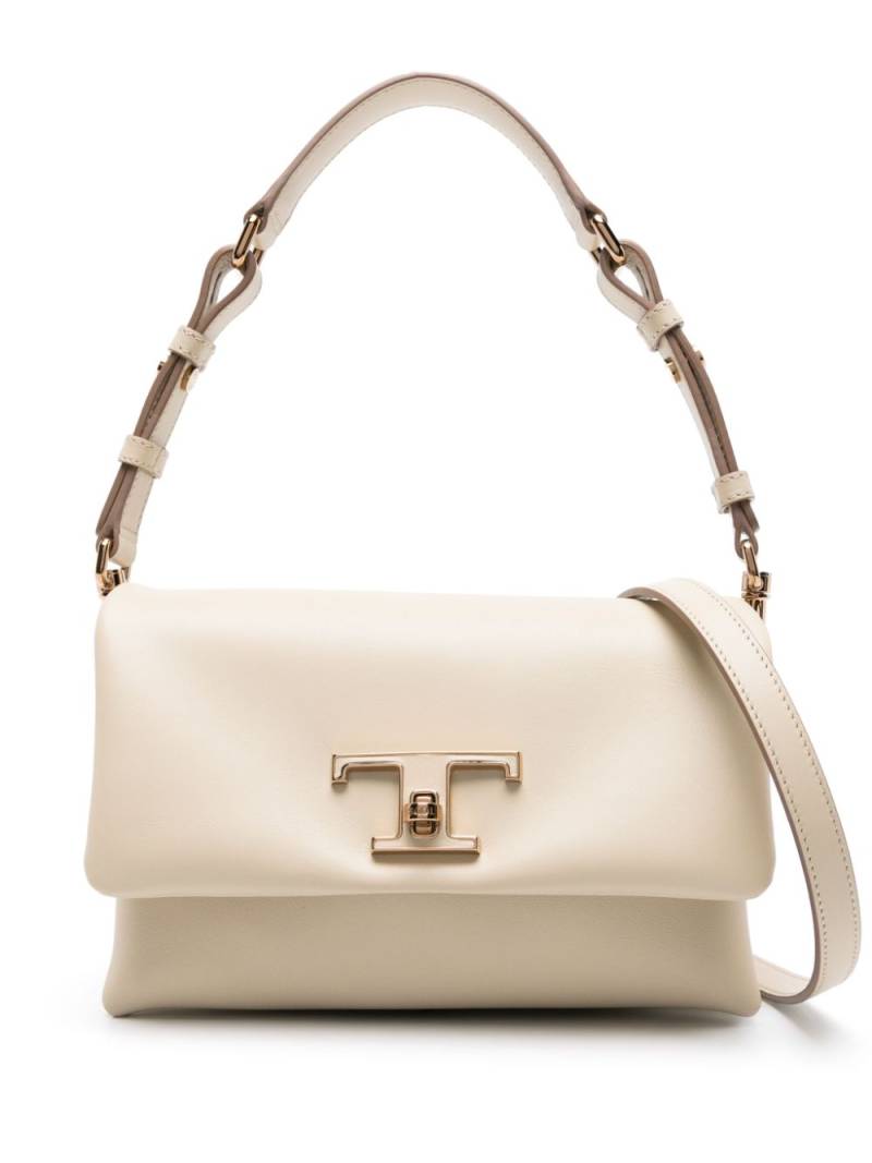 Tod's T Timeless leather shoulder bag - Neutrals von Tod's