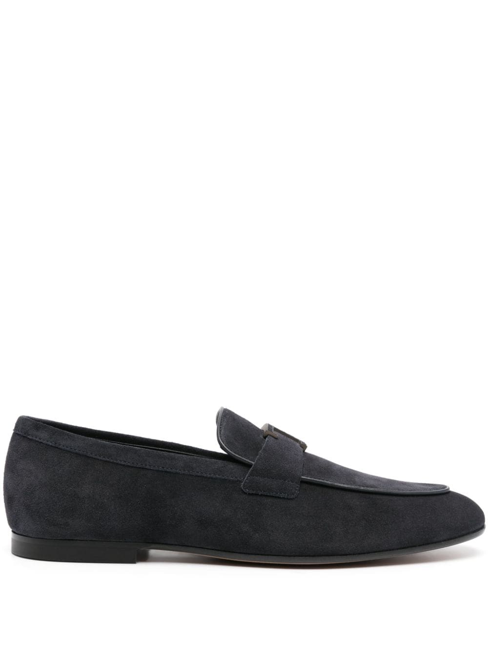 Tod's T Timeless suede loafers - Blue von Tod's