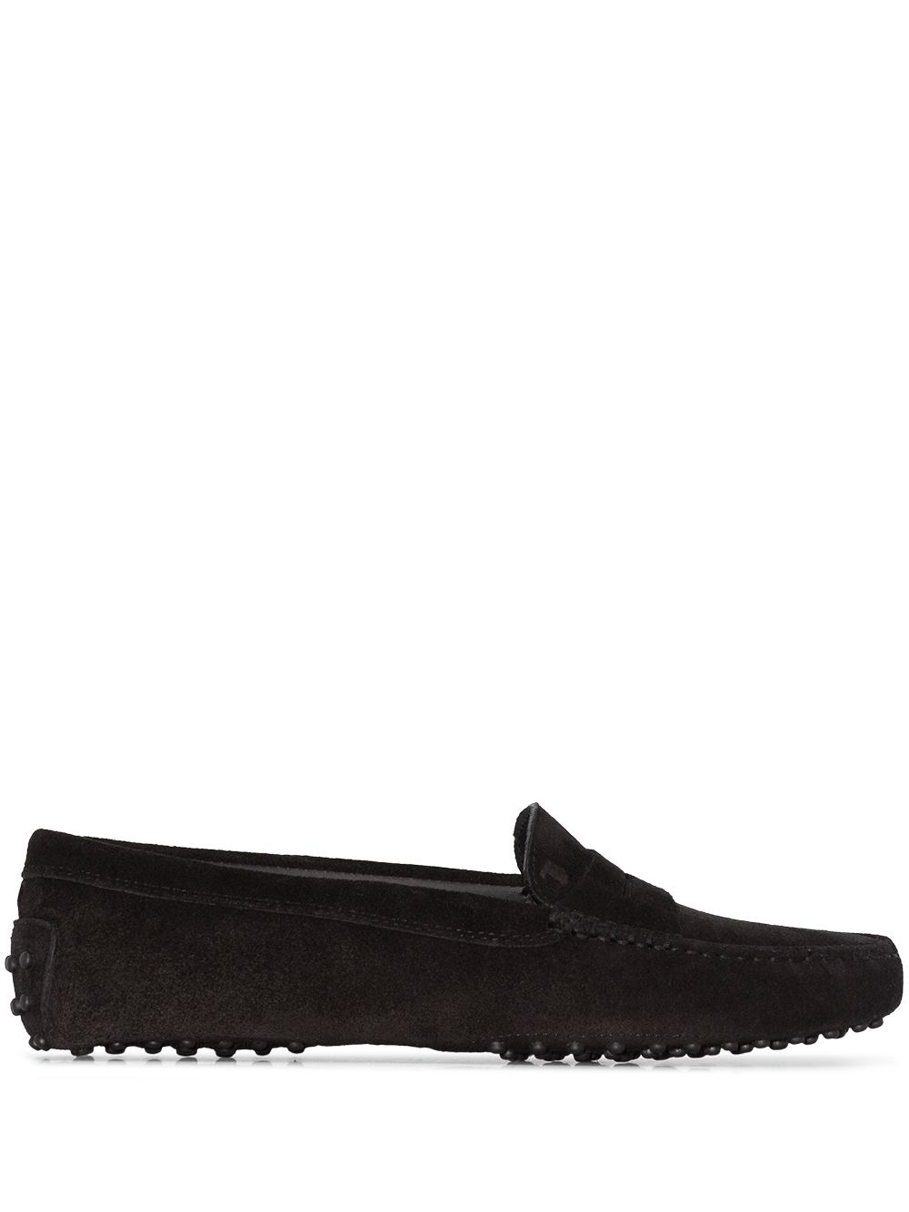 Tod's Moccasin suede loafers - Black von Tod's