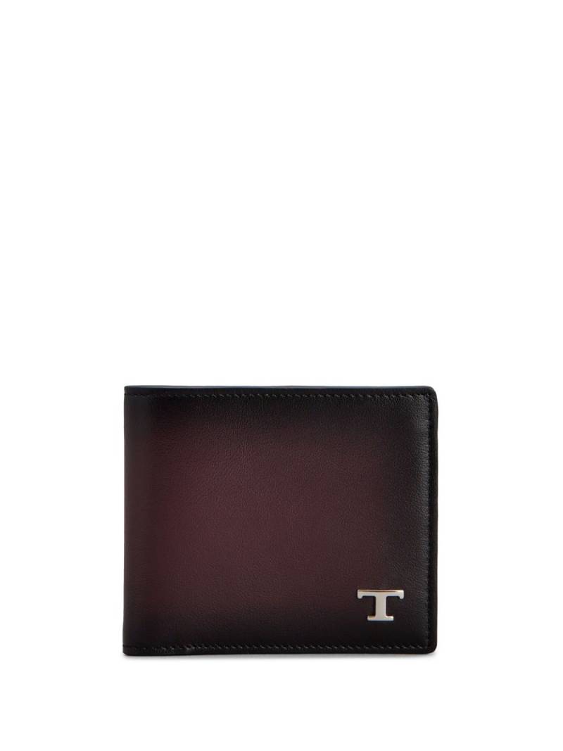 Tod's TSY bi-fold wallet - Brown von Tod's