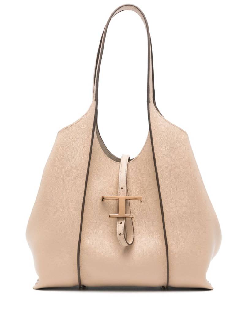 Tod's Timeless T tote bag - Neutrals von Tod's