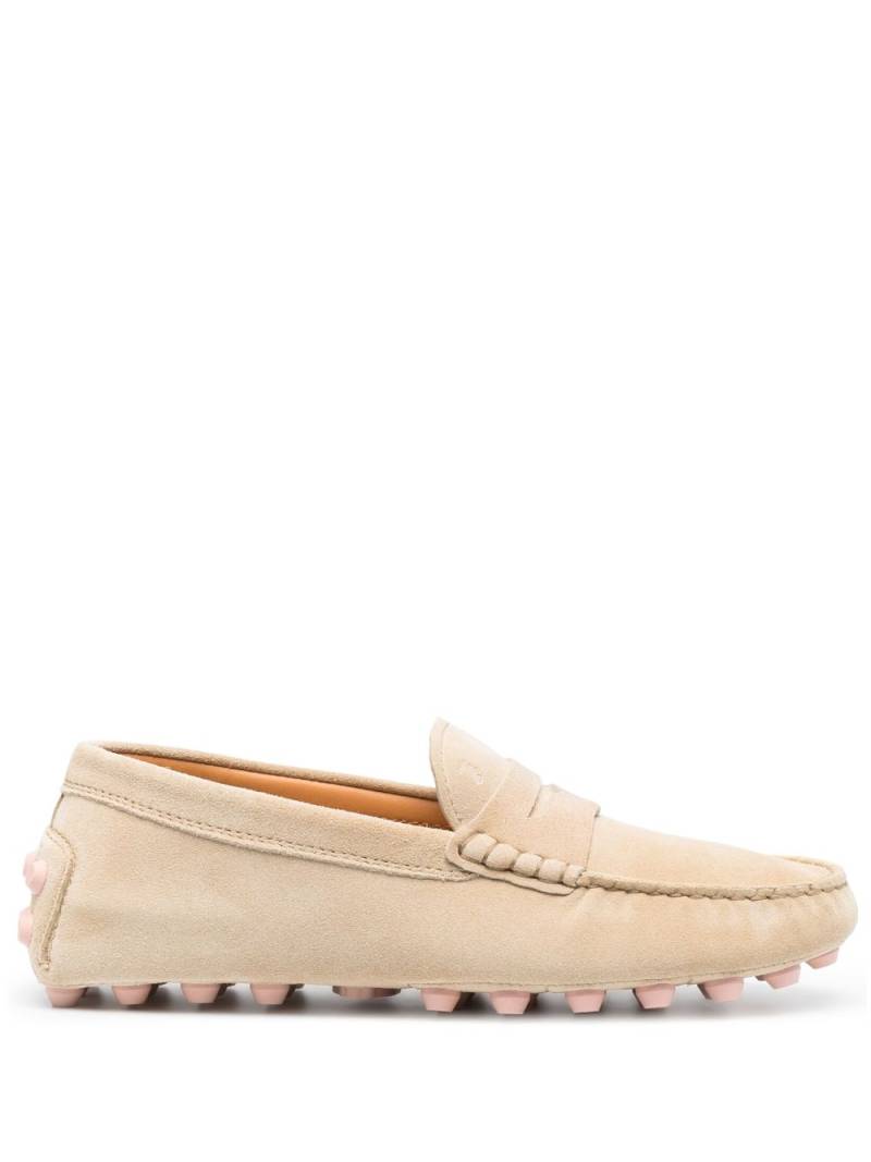 Tod's almond-toe loafers - Neutrals von Tod's