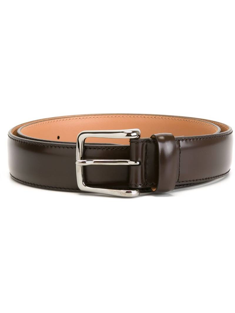 Tod's buckled belt - Brown von Tod's