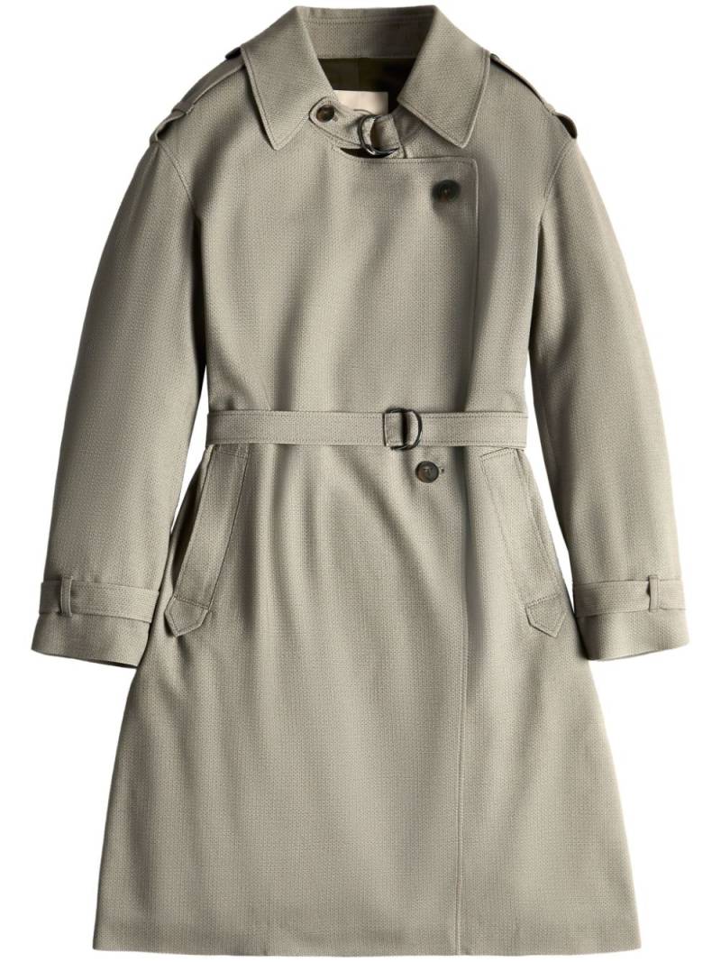 Tod's double-breasted trench coat - Neutrals von Tod's