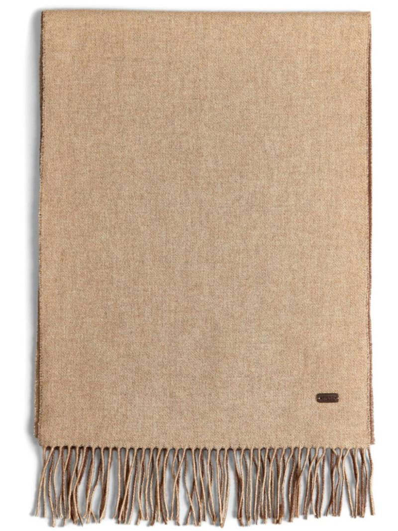 Tod's double-faced wool-cashmere scarf - Neutrals von Tod's