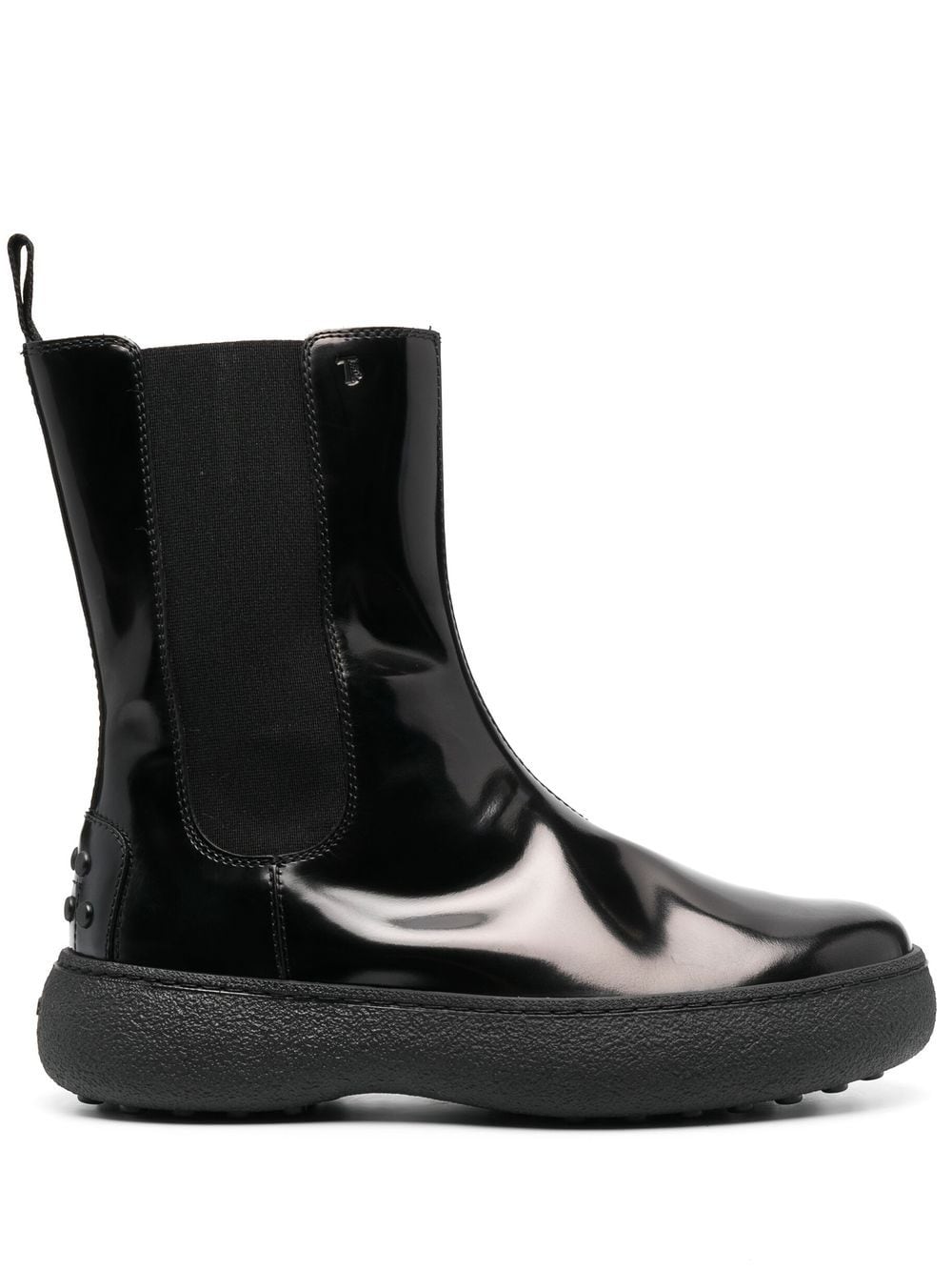 Tod's elasticated ankle boots - Black von Tod's