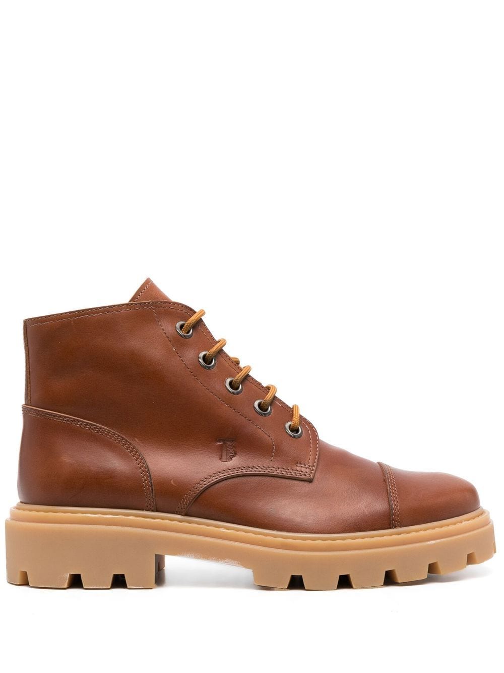 Tod's lace-up ankle boots - Brown von Tod's
