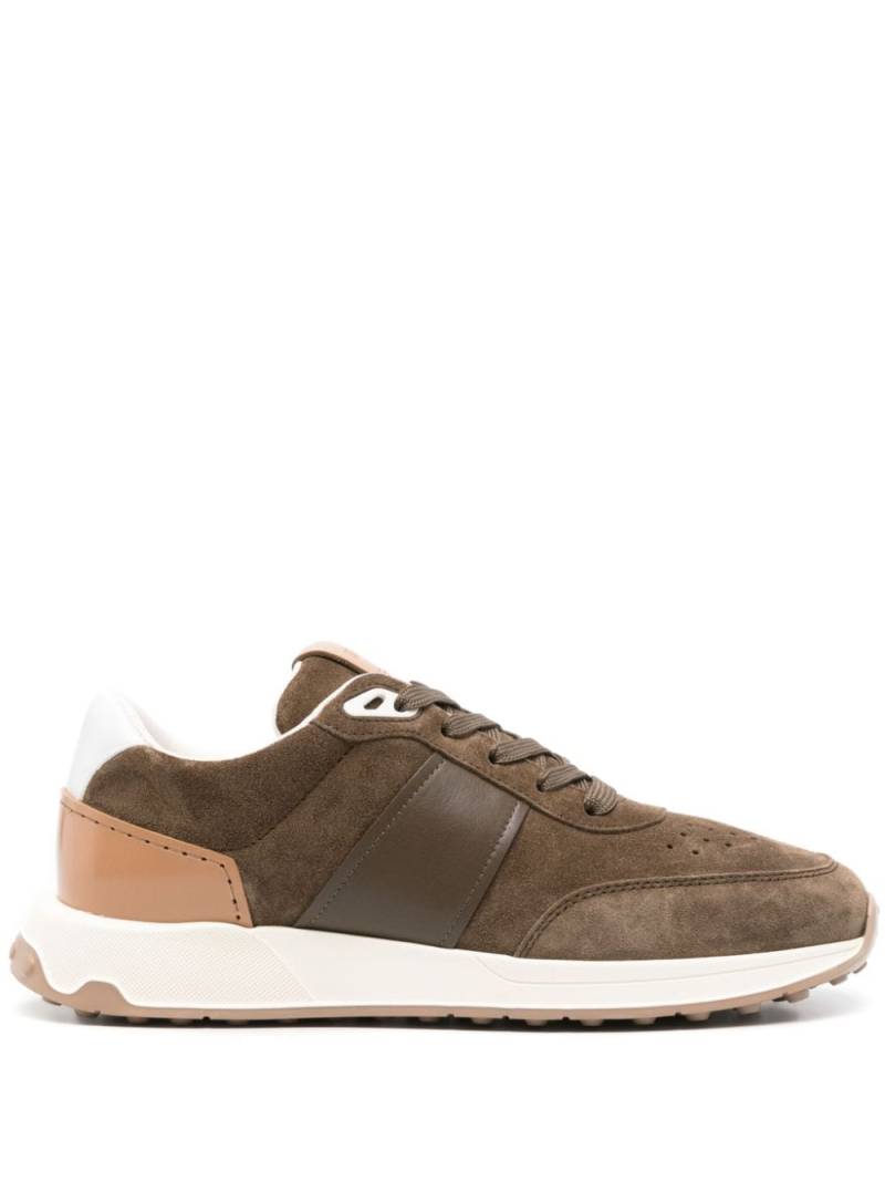 Tod's lace-up suede sneakers - Brown von Tod's