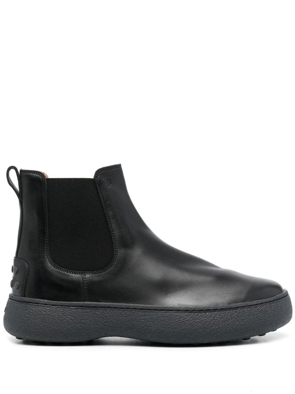 Tod's leather Chelsea boots - Black von Tod's