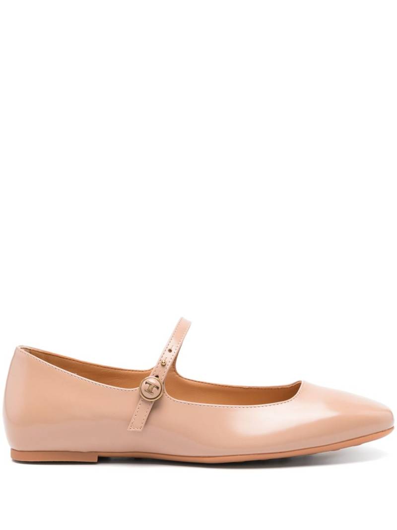 Tod's leather ballet flats - Neutrals von Tod's