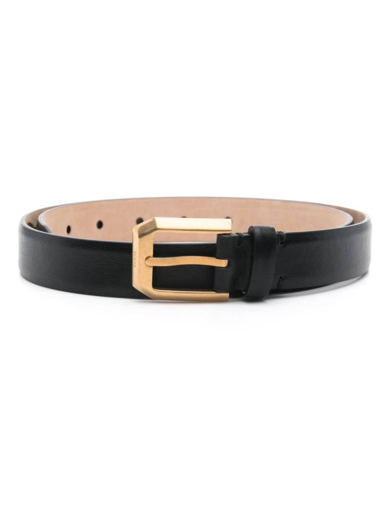 Tod's leather belt - Black von Tod's