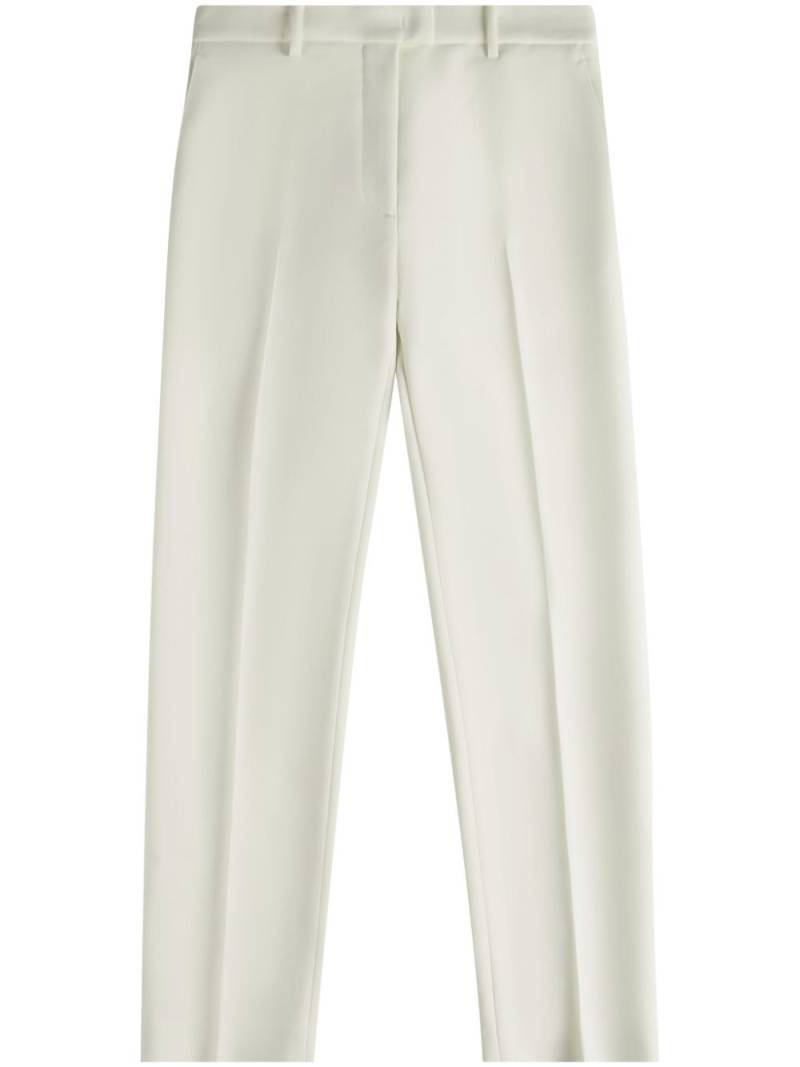 Tod's leather-detail trousers - White von Tod's