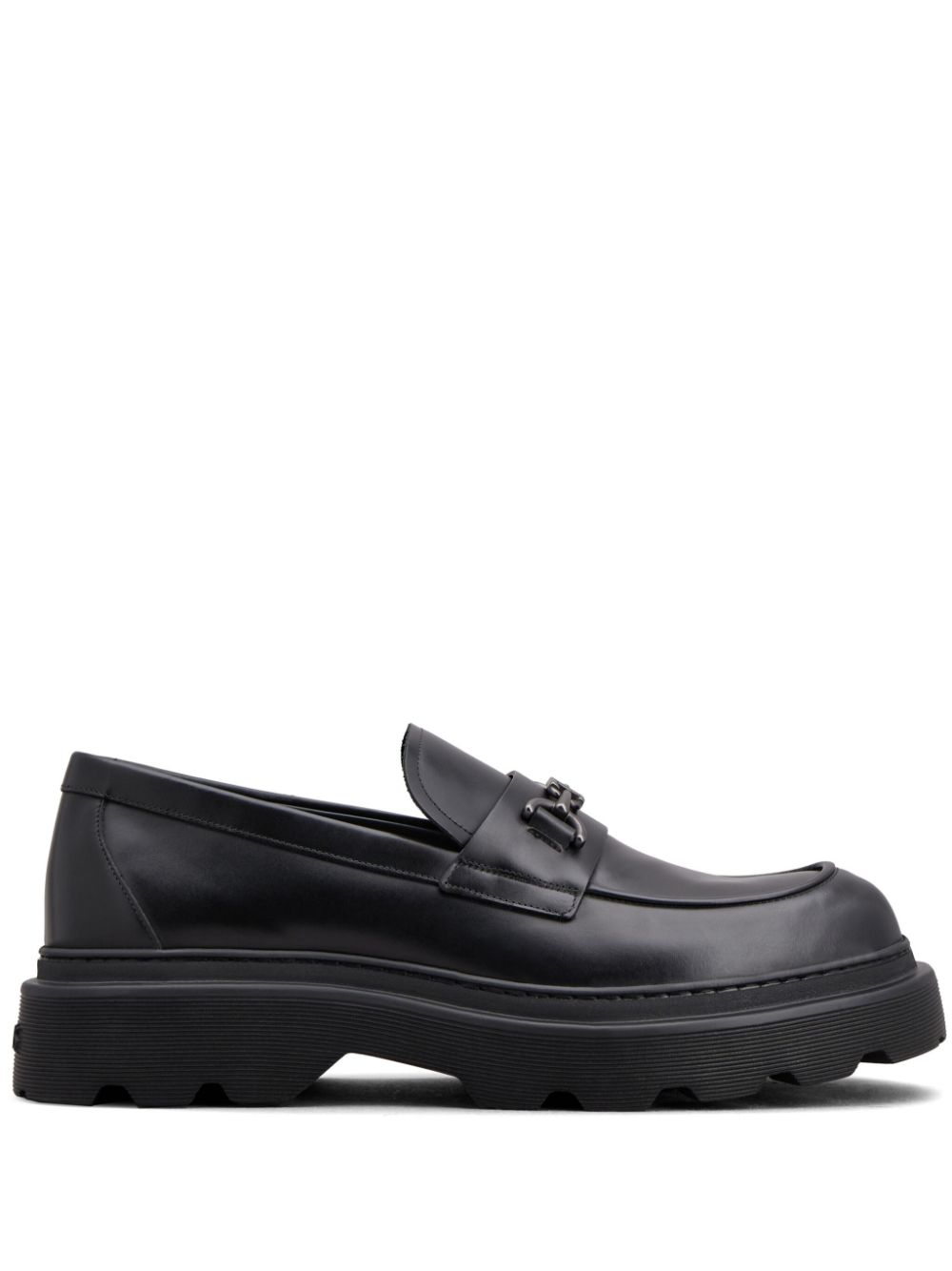 Tod's leather loafers - Black von Tod's