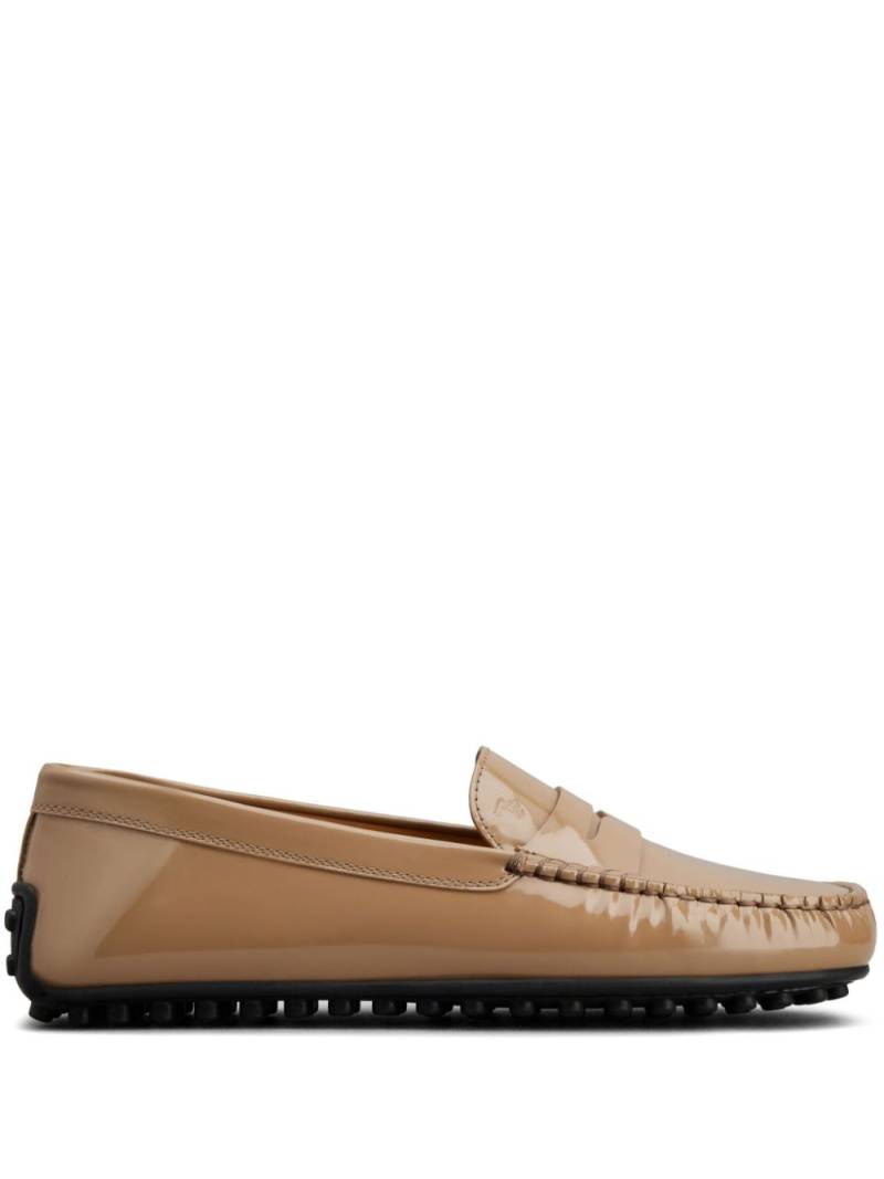 Tod's leather loafers - Neutrals von Tod's