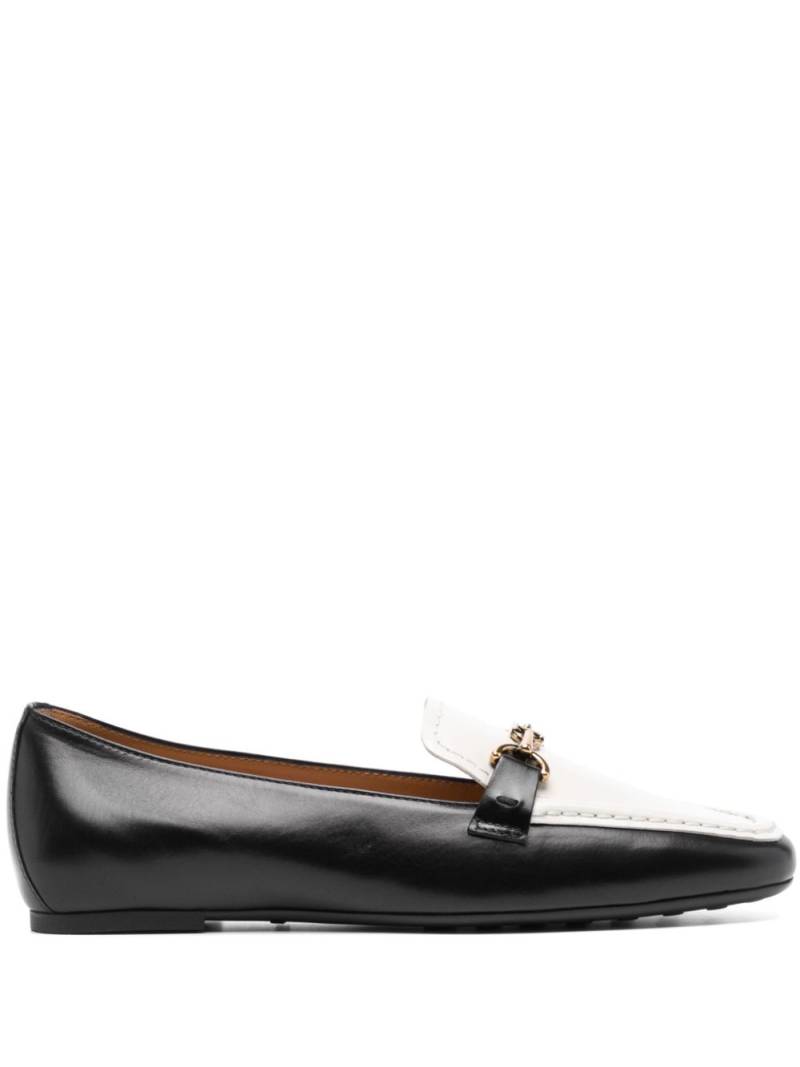 Tod's leather loafers - Neutrals von Tod's