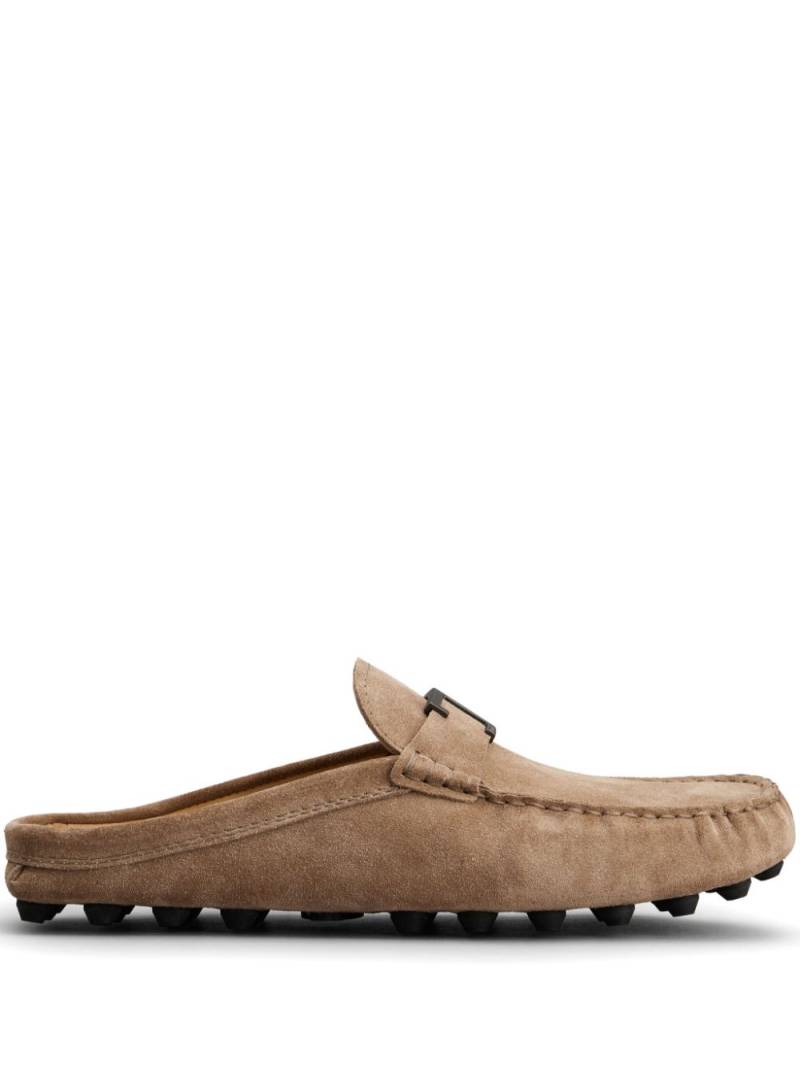 Tod's leather loafers - Neutrals von Tod's