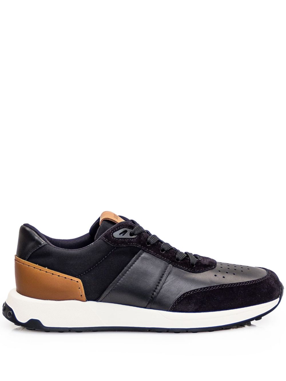 Tod's leather sneakers - Black von Tod's