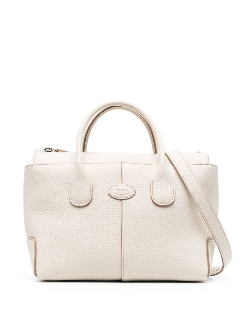 Tod's leather tote bag - Neutrals von Tod's