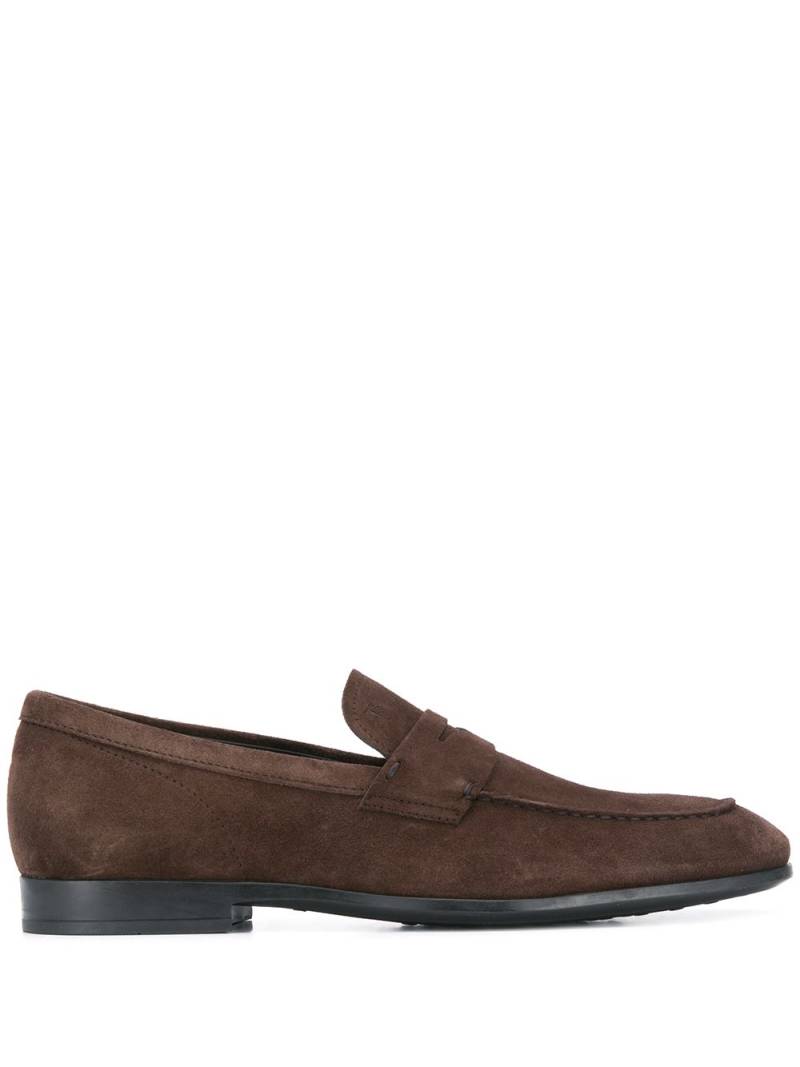 Tod's low-heel loafers - Brown von Tod's