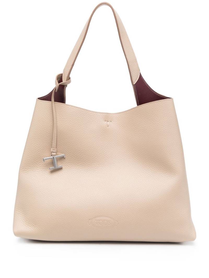 Tod's medium tote bag - Neutrals von Tod's