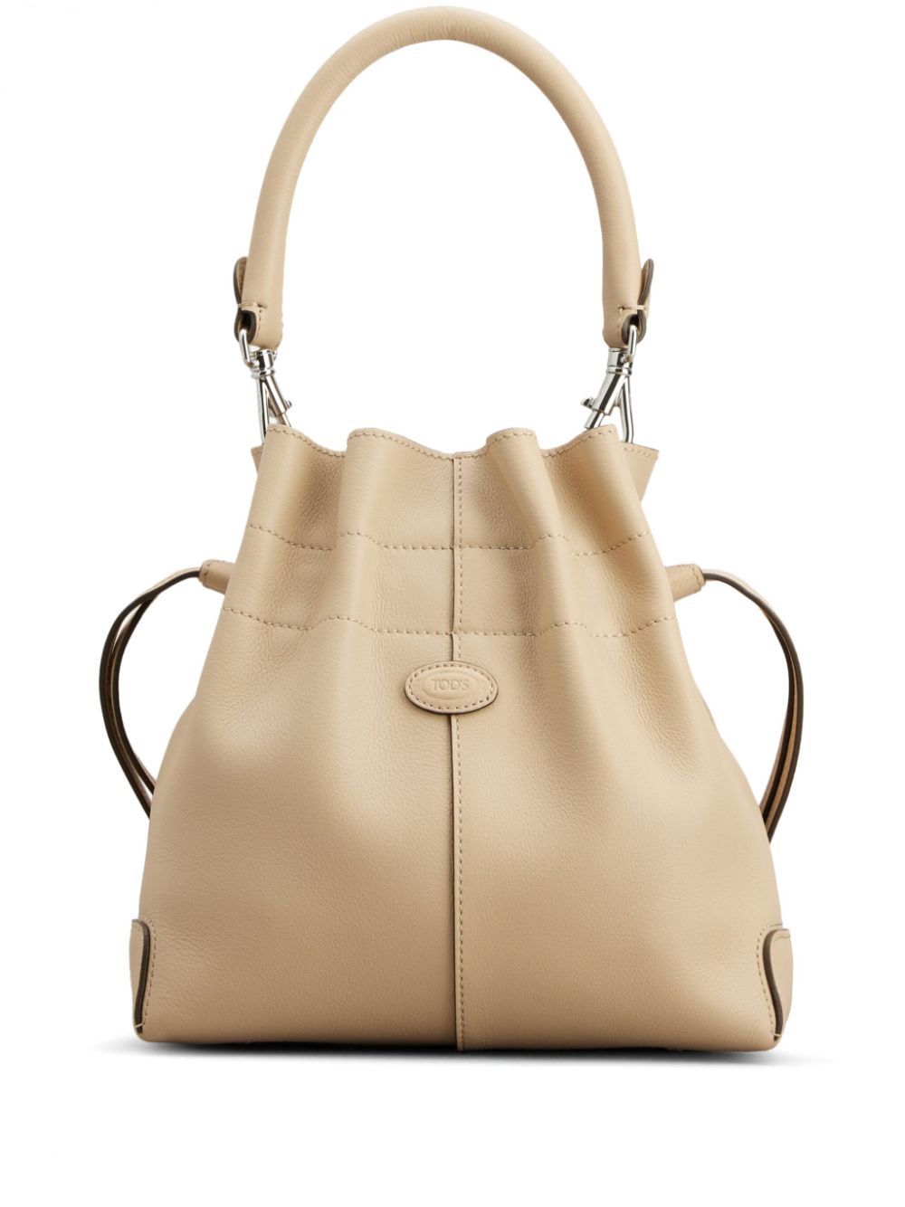 Tod's mini Di leather bucket bag - Neutrals von Tod's