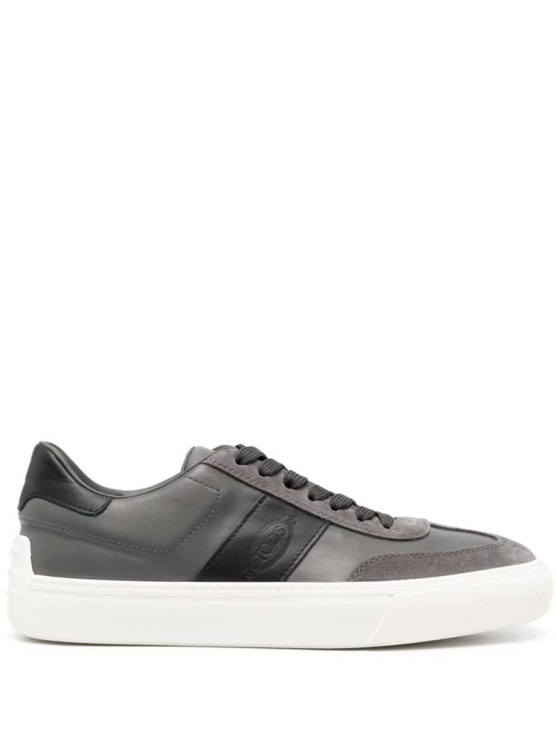 Tod's panelled low-top sneakers - Grey von Tod's