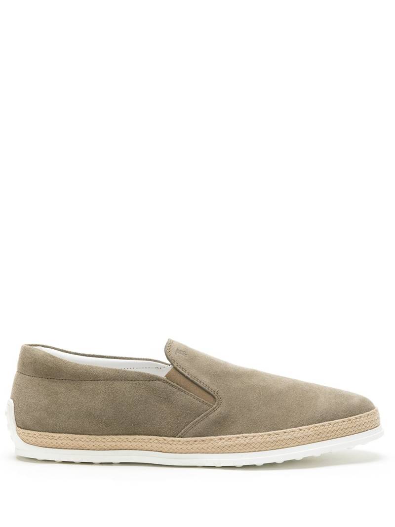 Tod's panelled slip-on sneakers - Neutrals von Tod's