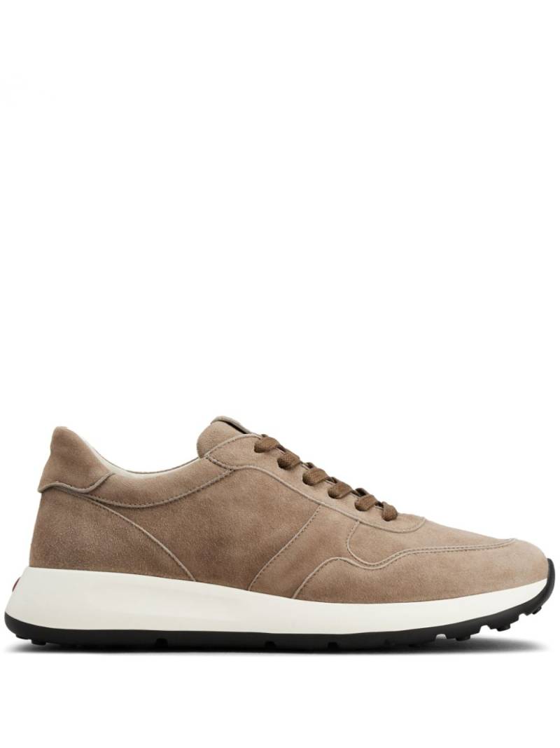 Tod's panelled suede sneakers - Neutrals von Tod's