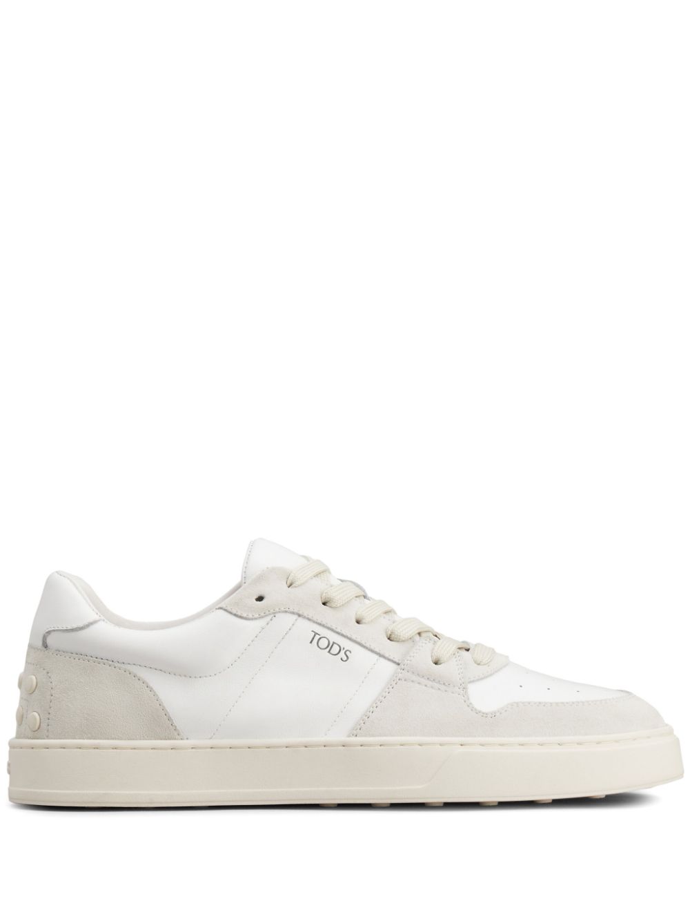 Tod's panelled suede sneakers - White von Tod's