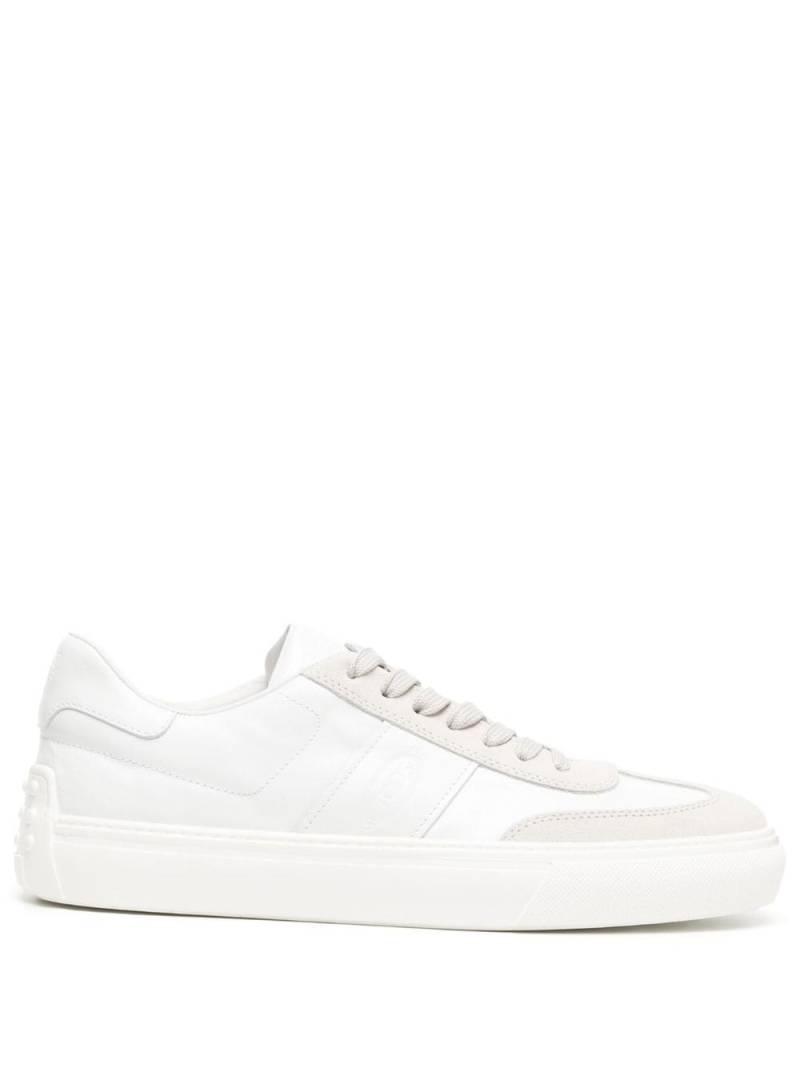 Tod's side logo-print low-top sneakers - White von Tod's