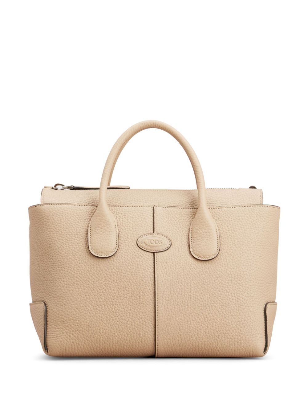 Tod's small Di leather tote bag - Neutrals von Tod's