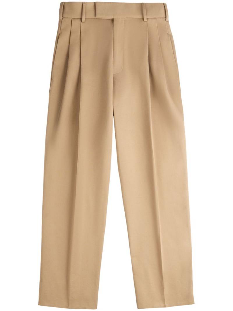 Tod's straight-leg classic tailored trousers - Neutrals von Tod's